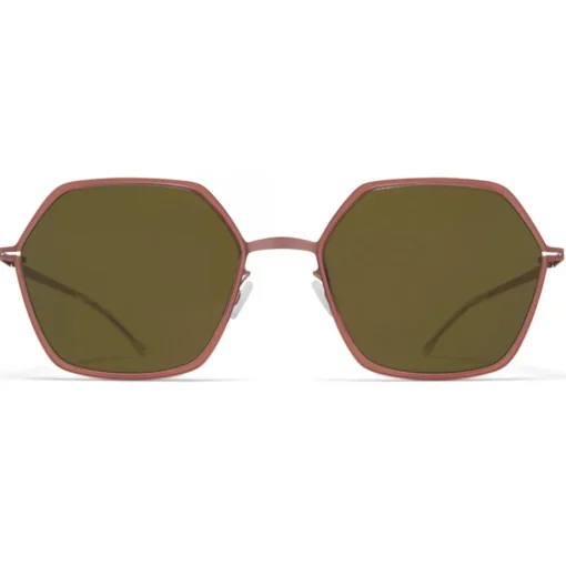 Mykita - Tilla - Decades - Purple Bronze Pink Green - Metal Collection - Sunglasses - Eyewear - Avvenice