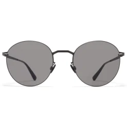 Mykita - Tomomi - Lessrim - Black Grey - Metal Collection - Sunglasses - Eyewear - Avvenice