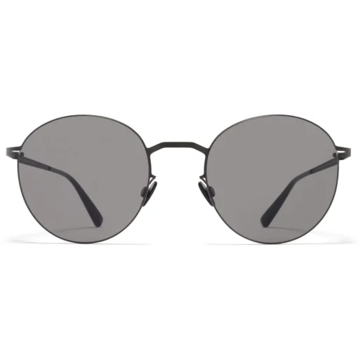 Mykita - Tomomi - Lessrim - Black Grey - Metal Collection - Sunglasses - Eyewear - Avvenice