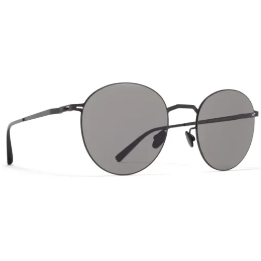 Mykita - Tomomi - Lessrim - Black Grey - Metal Collection - Sunglasses - Eyewear - Avvenice