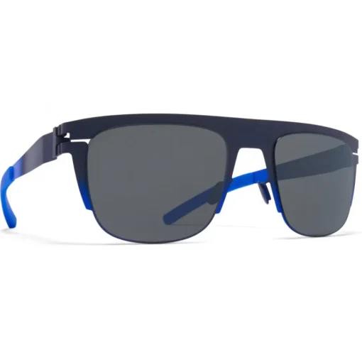 Mykita - Total - & Bernhard Willhelm - Indigo Blue Black - Metal Collection - Sunglasses - Eyewear - Avvenice^ Sunglasses & Eyewear