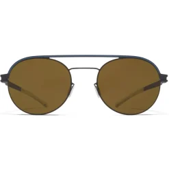 Mykita - Turner - NO1 - Blue Grey Brown - Metal Collection - Sunglasses - Eyewear - Avvenice^ Sunglasses & Eyewear