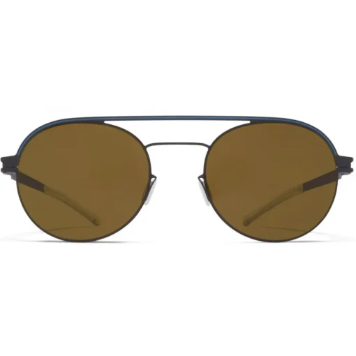 Mykita - Turner - NO1 - Blue Grey Brown - Metal Collection - Sunglasses - Eyewear - Avvenice^ Sunglasses & Eyewear