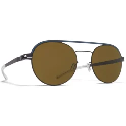Mykita - Turner - NO1 - Blue Grey Brown - Metal Collection - Sunglasses - Eyewear - Avvenice^ Sunglasses & Eyewear