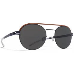 Mykita - Turner - NO1 - Indigo Orange - Metal Collection - Sunglasses - Eyewear - Avvenice^ Sunglasses & Eyewear