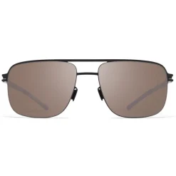 Mykita - Wilder - NO1 - Black Brown Silver - Metal Collection - Sunglasses - Eyewear - Avvenice