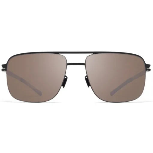 Mykita - Wilder - NO1 - Black Brown Silver - Metal Collection - Sunglasses - Eyewear - Avvenice