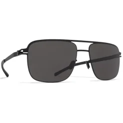 Mykita - Wilder - NO1 - Black Dark Grey - Metal Collection - Sunglasses - Eyewear - Avvenice^ Sunglasses & Eyewear
