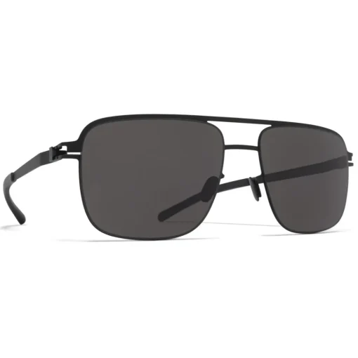 Mykita - Wilder - NO1 - Black Dark Grey - Metal Collection - Sunglasses - Eyewear - Avvenice^ Sunglasses & Eyewear