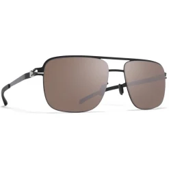Mykita - Wilder - NO1 - Black Brown Silver - Metal Collection - Sunglasses - Eyewear - Avvenice