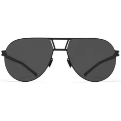 Mykita - Zane - NO1 - Black Dark Grey - Metal Collection - Sunglasses - Eyewear - Avvenice^ Sunglasses & Eyewear