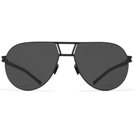 Mykita - Zane - NO1 - Black Dark Grey - Metal Collection - Sunglasses - Eyewear - Avvenice^ Sunglasses & Eyewear