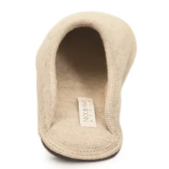 Neck Mate - Asolo - Artisan Woman Slippers - Wool Braided Cotta - Beige - Avvenice^ Slippers