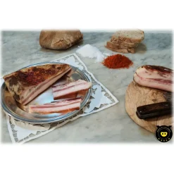 Nero di Calabria - Cheek - Artisan Cured Meat - Calabria Tradition - 500 g - Avvenice^ Salami & Cheeses