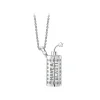 NESS1 - Have A Blast Necklace 9Kt White Gold and Diamond - Sex Bomb Collection - Handcrafted Necklace - High Quality Luxury - Avvenice^ Installations | Necklaces