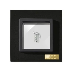 NESS1 - Have A Blast Necklace 18kt White Gold and Diamonds - Sex Bomb Collection - Handcrafted Necklace - High Quality Luxury - Avvenice^ Installations | Necklaces