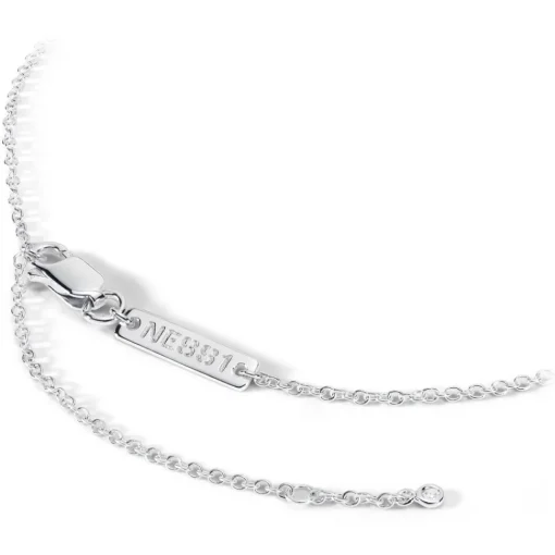 NESS1 - Have A Blast Necklace 9Kt White Gold and Diamond - Sex Bomb Collection - Handcrafted Necklace - High Quality Luxury - Avvenice^ Installations | Necklaces