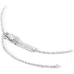 NESS1 - M.D.M.A Necklace 18Kt White Gold and Diamonds - Drug Collection - Handcrafted Necklace - High Quality Luxury - Avvenice^ Installations | Necklaces