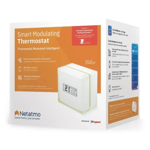 Netatmo - Intelligent Modulating Thermostat - Smart Thermostat - Avvenice