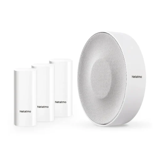 Netatmo - Pack Smart Indoor Siren + Smart Door and Window Sensors - Smart Siren - Avvenice^ Smart Home