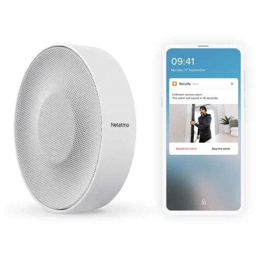 Netatmo - Pack Smart Indoor Siren + Smart Door and Window Sensors - Smart Siren - Avvenice^ Smart Home