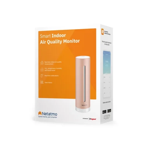 Netatmo - Smart Indoor Air Quality Monitor - Healthy Home Coach - Intelligent Comfort Meter of Your Home Smart Home - Avvenice^ Smart Home