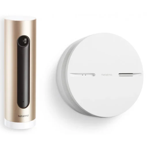 Netatmo - Smart Indoor Camera and Smart Smoke Detector - Intelligent Camera - Avvenice