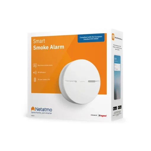 Netatmo - Smart Indoor Camera and Smart Smoke Detector - Intelligent Camera - Avvenice