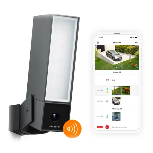 Netatmo - Smart Outdoor Camera With Siren and Smart Video Doorbell - Smart Camera - Avvenice^ Smart Home