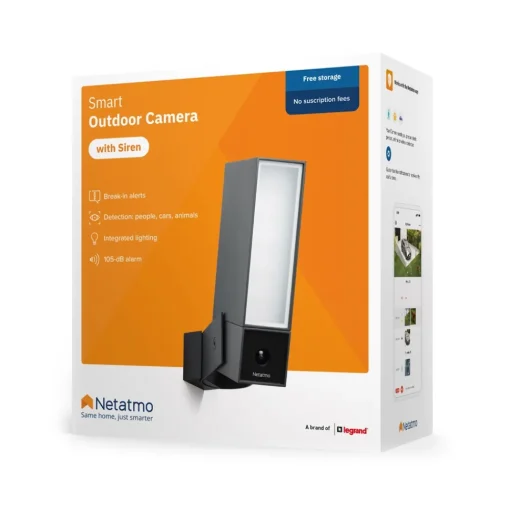 Netatmo - Smart Outdoor Camera With Siren and Smart Video Doorbell - Smart Camera - Avvenice^ Smart Home