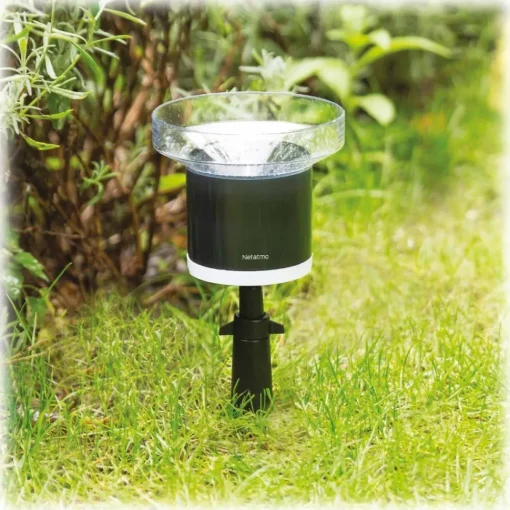 Netatmo - Smart Rain Gauge for Weather Station - Weather Station Smart Home - Weather Station - Avvenice