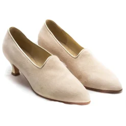 Venetian Reflections by Nicolao Nicolao Atelier - Décolleté Shoes - Woman Butter Color - Shoe - Made in Italy - Luxury Exclusive Collection - Avvenice