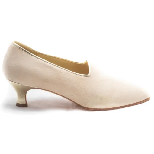 Venetian Reflections by Nicolao Nicolao Atelier - Décolleté Shoes - Woman Butter Color - Shoe - Made in Italy - Luxury Exclusive Collection - Avvenice