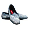 Venetian Reflections by Nicolao Nicolao Atelier - Furlana Slipper in Damask - Celeste Color Woman - Shoe - Made in Italy - Luxury Exclusive Collection - Avvenice