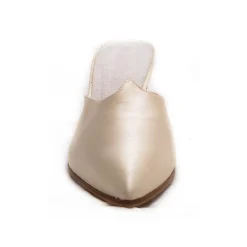 Venetian Reflections by Nicolao Nicolao Atelier - Sabot - Woman Color Cream - Shoe - Made in Italy - Luxury Exclusive Collection - Avvenice