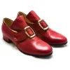 Venetian Reflections by Nicolao Nicolao Atelier - Shoe '700 - Man Red Color - Shoe - Made in Italy - Luxury Exclusive Collection - Avvenice