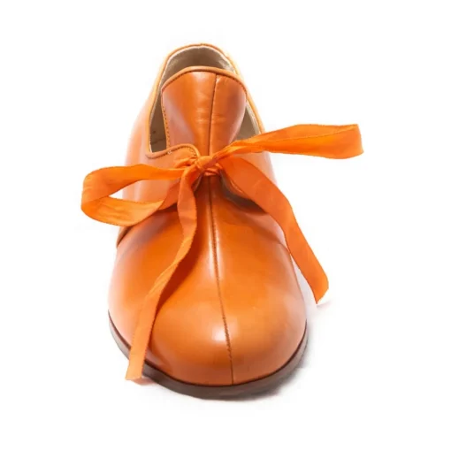 Venetian Reflections by Nicolao Nicolao Atelier - Shoe '700 - Man Orange Color - Shoe - Made in Italy - Luxury Exclusive Collection - Avvenice^ Shoes