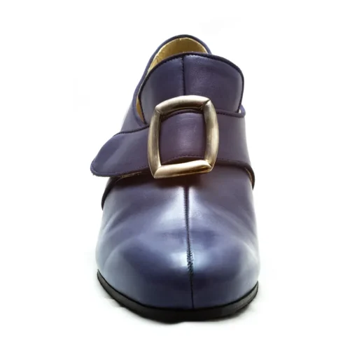 Venetian Reflections by Nicolao Nicolao Atelier - Shoe '700 - Man Blue Color - Shoe - Made in Italy - Luxury Exclusive Collection - Avvenice