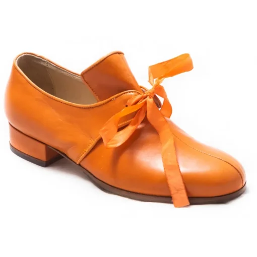 Venetian Reflections by Nicolao Nicolao Atelier - Shoe '700 - Man Orange Color - Shoe - Made in Italy - Luxury Exclusive Collection - Avvenice^ Shoes