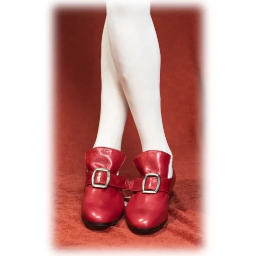 Venetian Reflections by Nicolao Nicolao Atelier - Shoe '700 - Man Red Color - Shoe - Made in Italy - Luxury Exclusive Collection - Avvenice