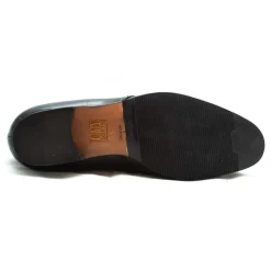 Venetian Reflections by Nicolao Nicolao Atelier - Shoe '700 - Man Black Color with Laces - Shoe - Made in Italy - Luxury Exclusive Collection - Avvenice^ Shoes