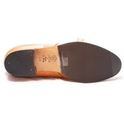Venetian Reflections by Nicolao Nicolao Atelier - Shoe '700 - Man Orange Color - Shoe - Made in Italy - Luxury Exclusive Collection - Avvenice^ Shoes