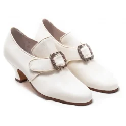 Venetian Reflections by Nicolao Nicolao Atelier - Shoe '700 - Woman Pearl Color - Shoe - Made in Italy - Luxury Exclusive Collection - Avvenice^ Shoes