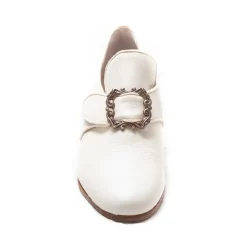Venetian Reflections by Nicolao Nicolao Atelier - Shoe '700 - Woman Pearl Color - Shoe - Made in Italy - Luxury Exclusive Collection - Avvenice^ Shoes