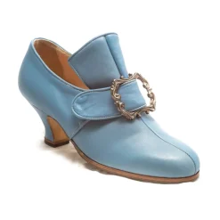 Venetian Reflections by Nicolao Nicolao Atelier - Shoe '700 - Woman Light Blue Color - Shoe - Made in Italy - Luxury Exclusive Collection - Avvenice