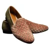 Venetian Reflections by Nicolao Nicolao Atelier - Slipper in Silk Velvet - Pink Moss Green Man - Shoe - Made in Italy - Luxury Exclusive Collection - Avvenice^ Slippers