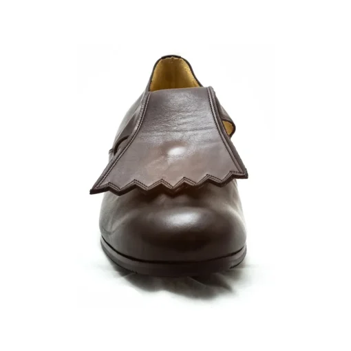 Venetian Reflections by Nicolao Nicolao Atelier - Slipper Shoe - Man Black Color with Fringe - Shoe - Made in Italy - Luxury Exclusive Collection - Avvenice^ Slippers