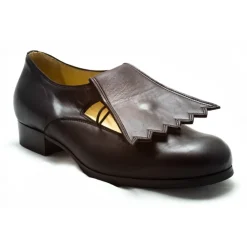 Venetian Reflections by Nicolao Nicolao Atelier - Slipper Shoe - Man Black Color with Fringe - Shoe - Made in Italy - Luxury Exclusive Collection - Avvenice^ Slippers