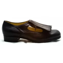 Venetian Reflections by Nicolao Nicolao Atelier - Slipper Shoe - Man Black Color with Fringe - Shoe - Made in Italy - Luxury Exclusive Collection - Avvenice^ Slippers