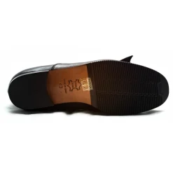 Venetian Reflections by Nicolao Nicolao Atelier - Slipper Shoe - Man Black Color with Fringe - Shoe - Made in Italy - Luxury Exclusive Collection - Avvenice^ Slippers